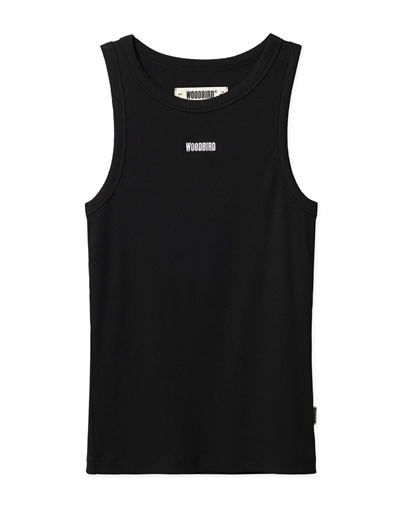 Woodbird - WBDee Rib Tank Top - Black